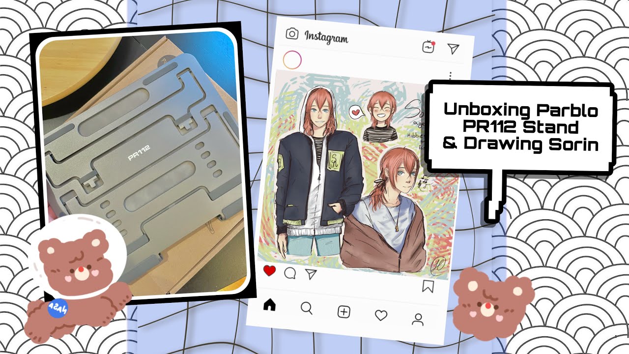 Unboxing Parblo PR112 Drawing Tablet Stand/Drawing Sorin/oc