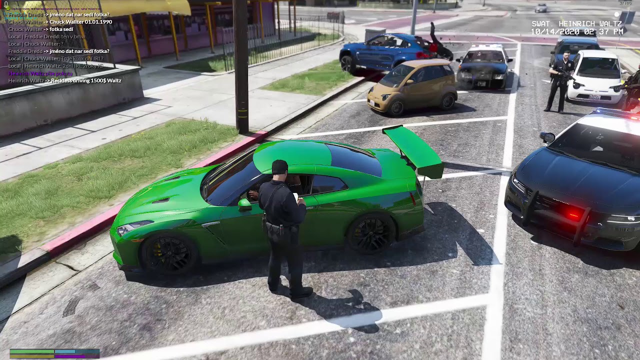 Faily a nehody #1 I Heinrich Waltz I SWRP I GTA 5 RP