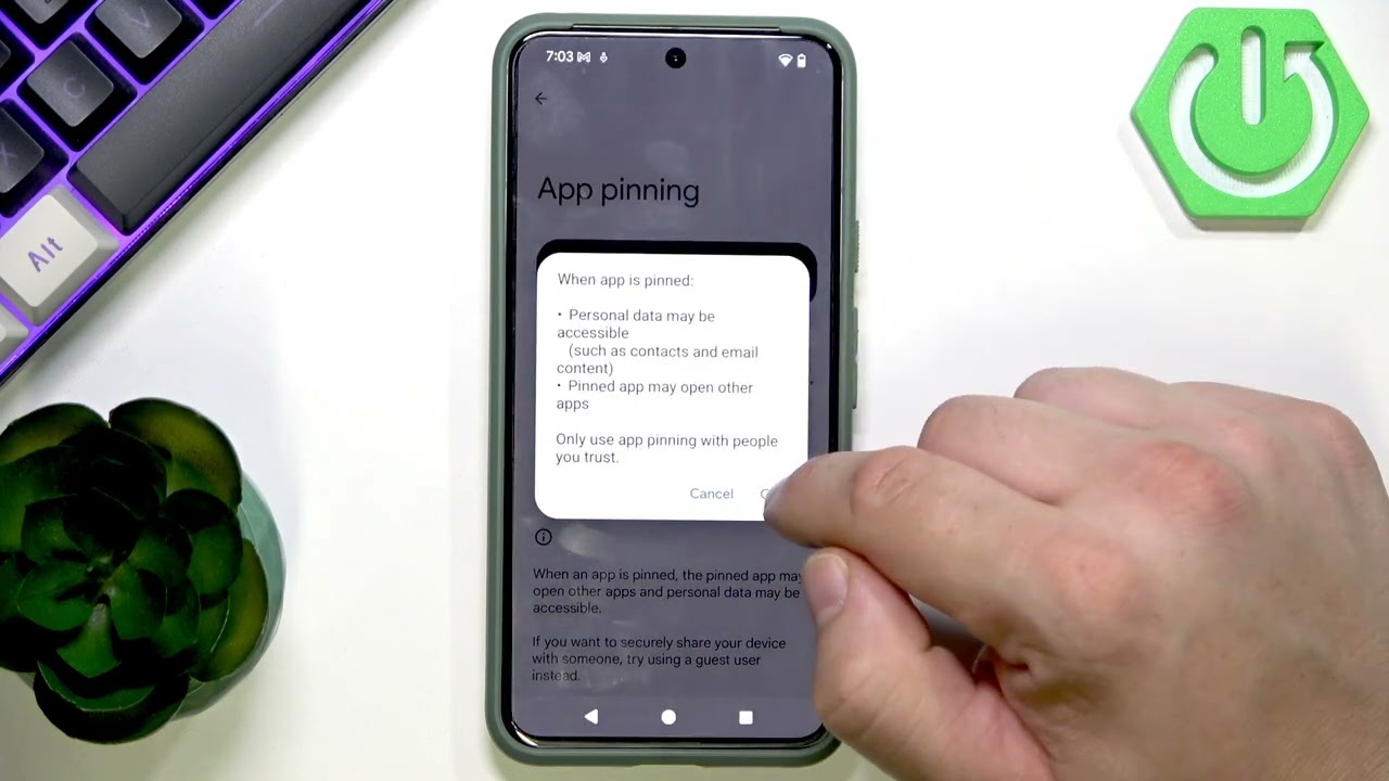 ANDROID Phone &ndash; How to Pin Apps on Android