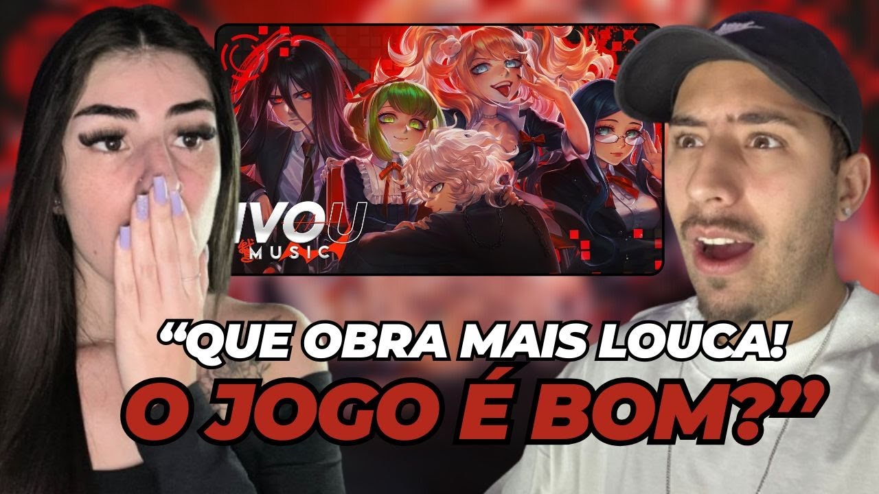 CONHECENDO | Tribunal do Desespero | Mastermind (Danganronpa) - Ivou | REACT