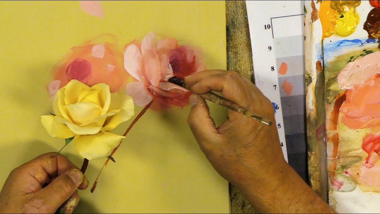 How To Correct Acrylic Roses-  Petal Shapes