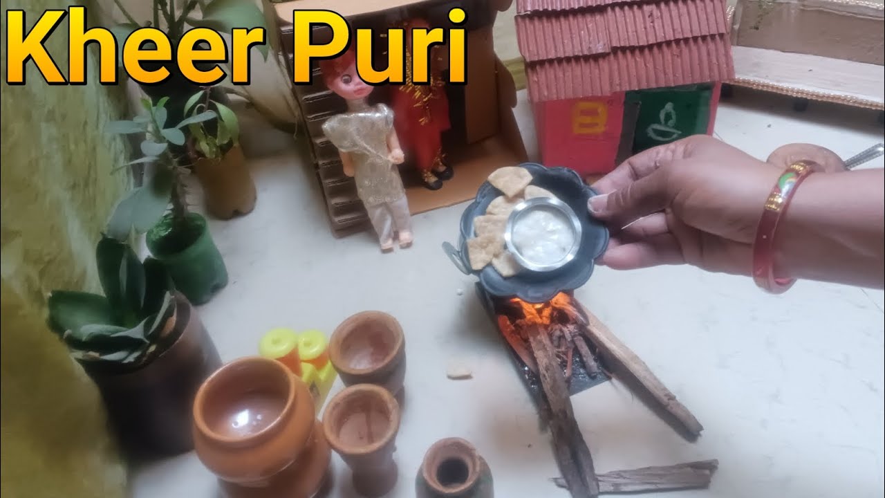 Mini Alag J Kheer Puri Recipe Making ❤️🥰