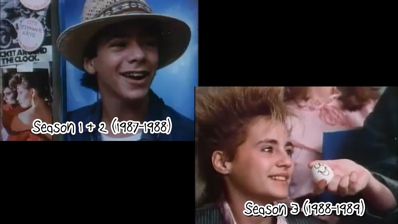 Degrassi Junior High | OPENING CREDITS | Season 1 & 2 vs Season 3