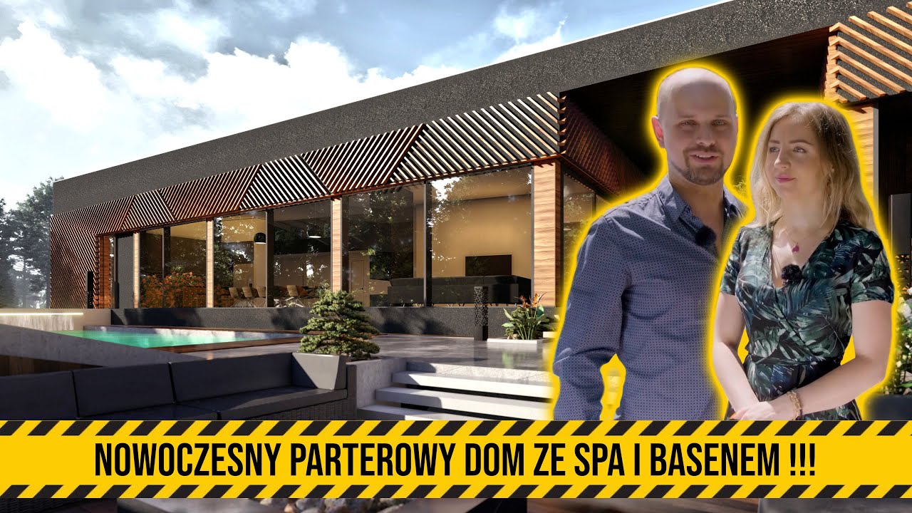 Dom z basenem i jacuzzi, prywatne SPA. Projekt, budowa, zalety i wady, koszt. #Okiem_Architekta