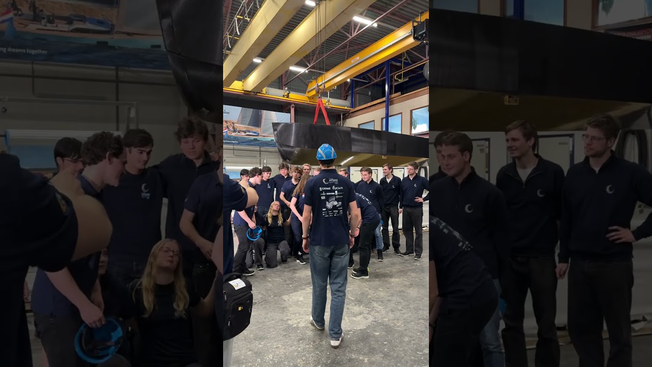 TU Delft Hydro Motion Team - Release from mould 🚀