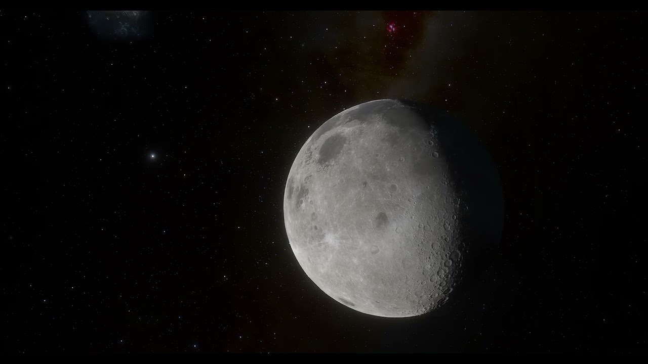 Moon // Stock footage 4K // Free Stock videos // Mr4K #Moon #youtube #aerial