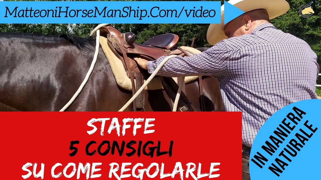 Staffe: 5 consigli su come regolarle