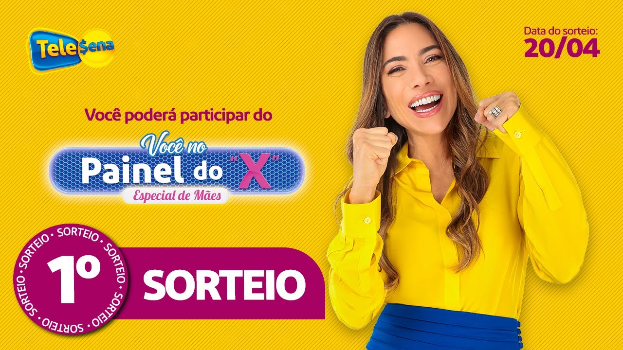 CONFIRA O 1º SORTEIO DA TELE SENA DE MÃES 2025 (20/04/2025)
