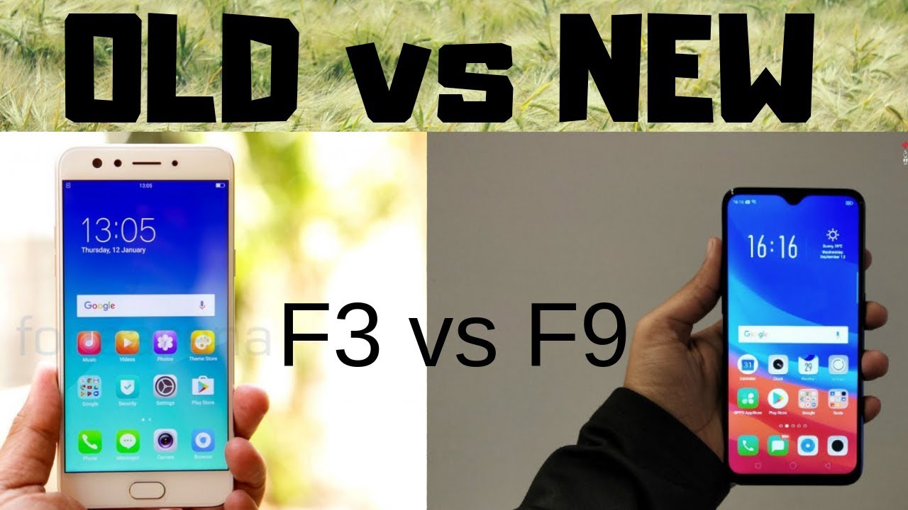oppo f9 vs oppo f3 speed comparison || Old vs new || android corridor