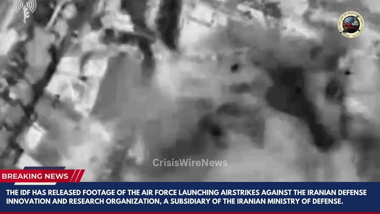 IDF Airstrikes Target Iranian Defense Innovation Organization | Iran-Israel War Escalates