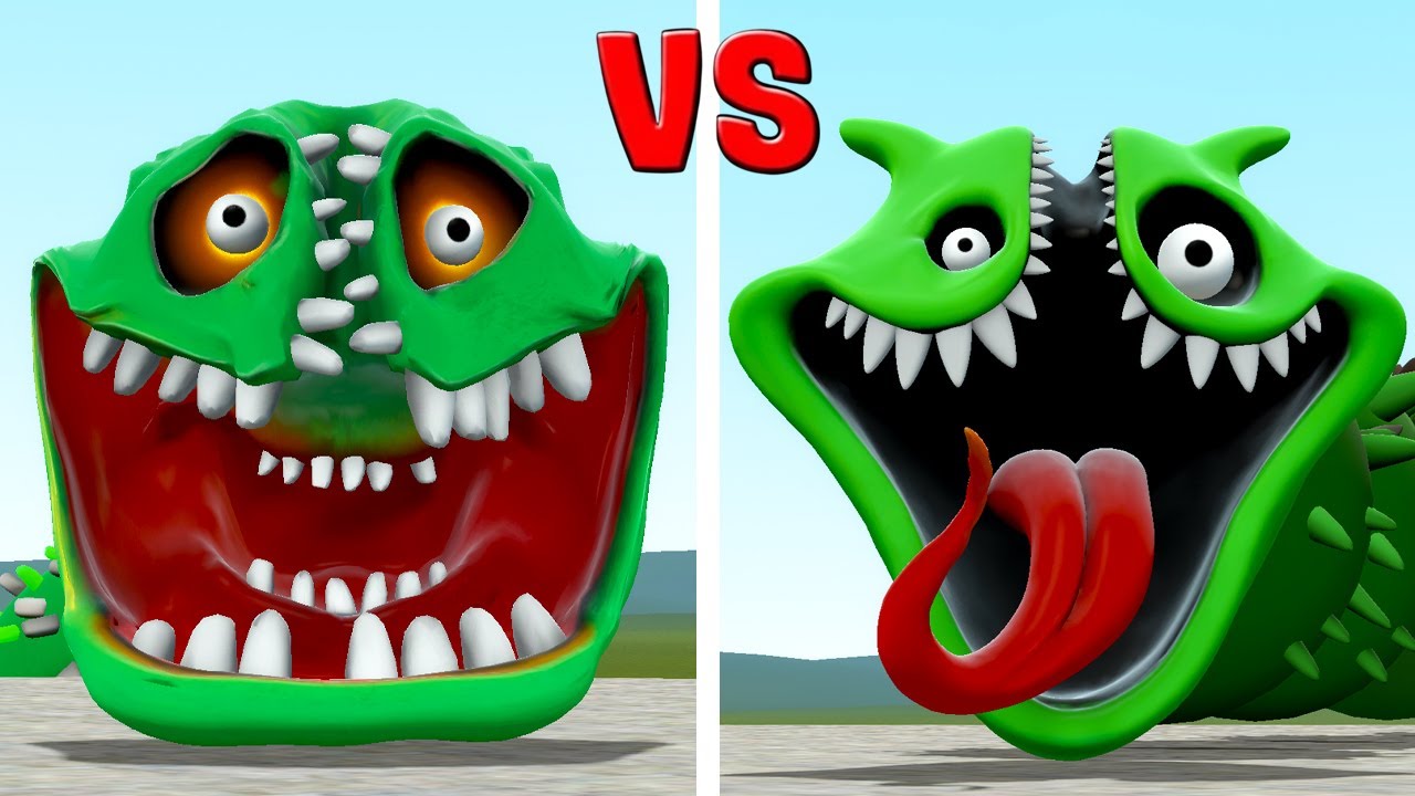 WHO IS STRONGER: HUNGRY SNAKE PHASE 3 OR THE HUNGRY WORM PHASE 3 FOR ROBLOX In Garry's Mod!