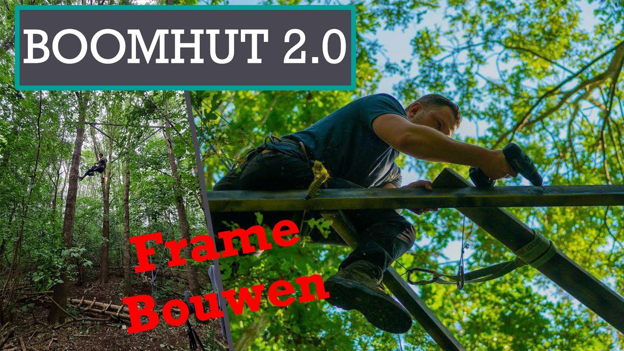 BOOMHUT 2.0 Fundering bouwen - Aflevering 2 #TOMOUTDOOR