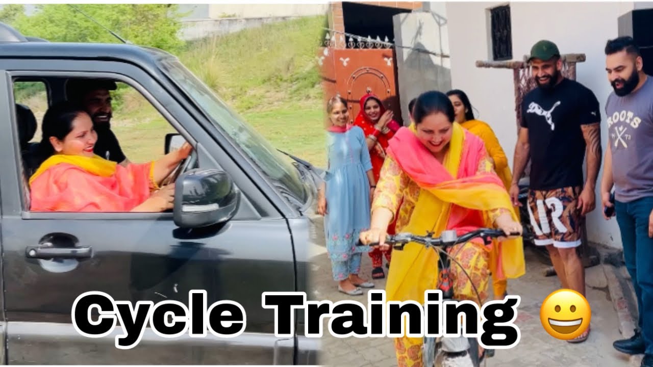 Cycle Training & Car Drive | Arsh Chohla Sahib