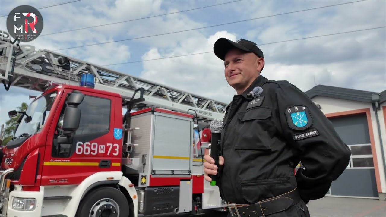 Nowa drabina dla OSP Stare Babice Magirus M32L-AS