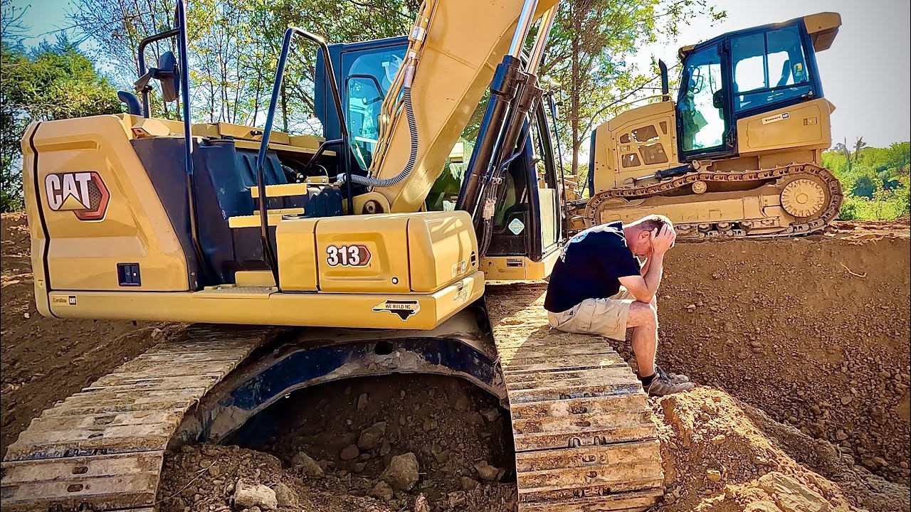 ENORMOUS POND DAM WRECKS THE BUDGET…