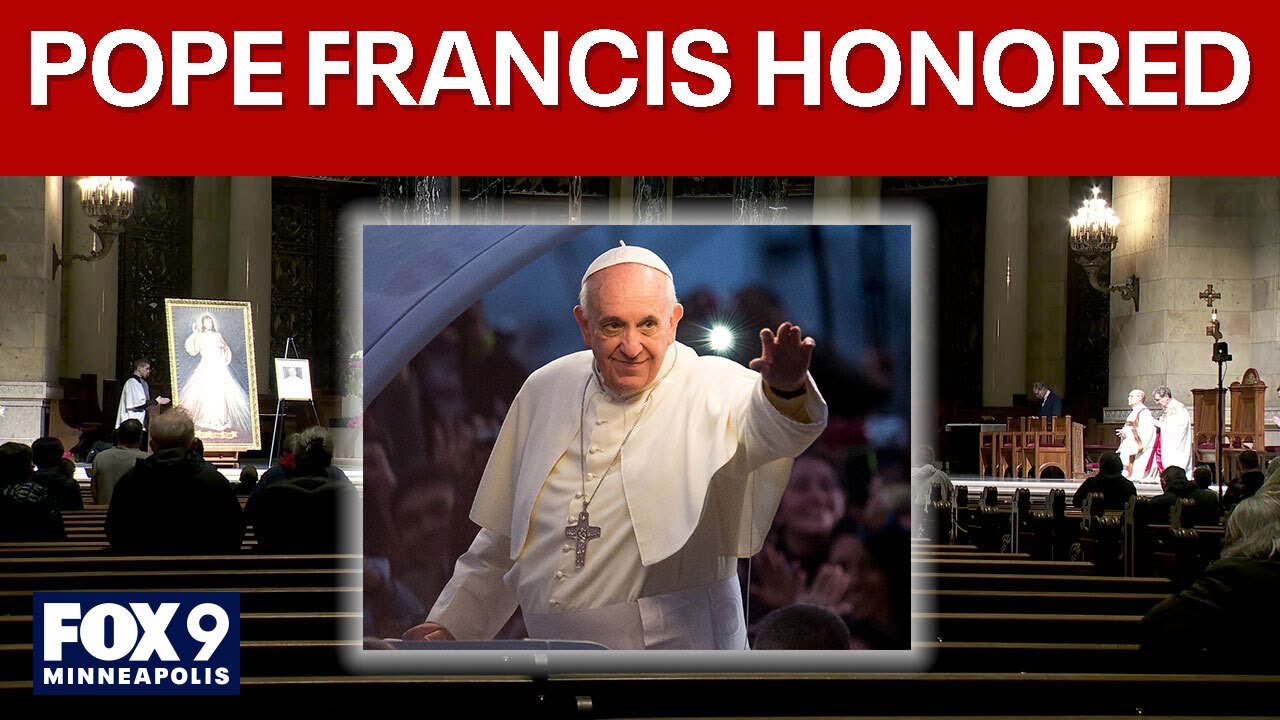 Pope Francis remembered at special Easter Monday mass