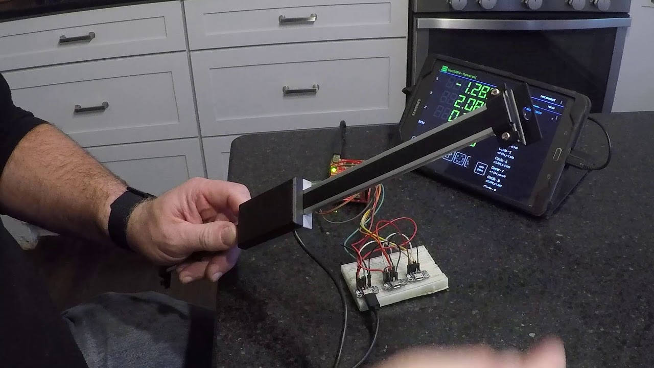 Touch DRO Bare Board Part One. Working Sample shown for reference.