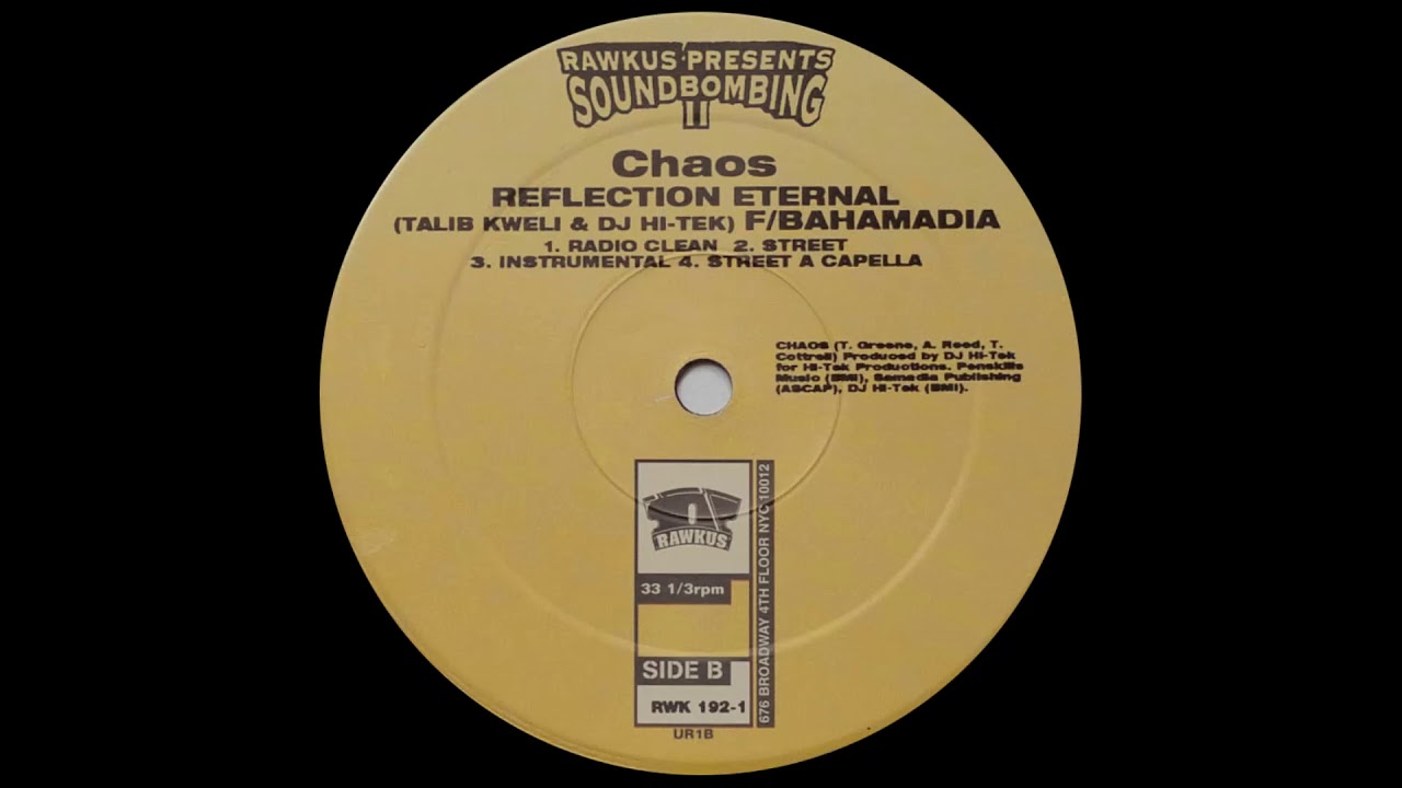 Reflection Eternal (feat. Bahamadia) - Chaos (Prod. by DJ Hi-Tek) INSTRUMENTAL