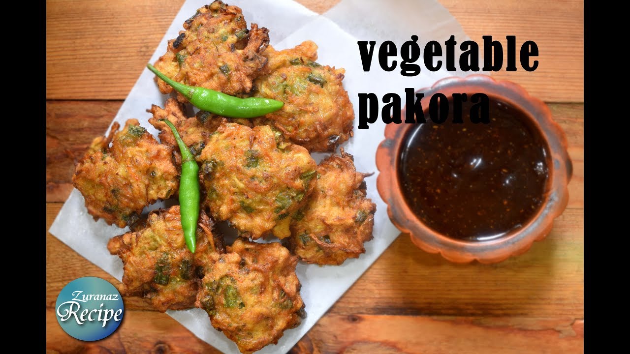 street style vegetable pakora