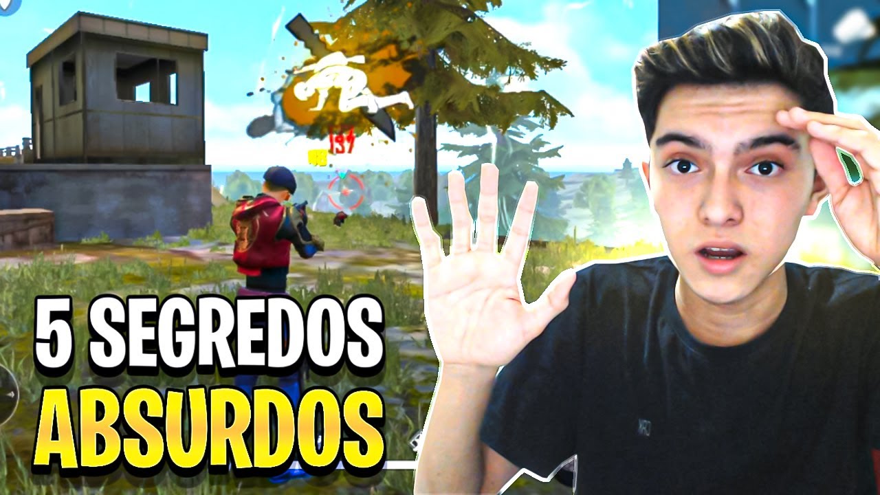 5 SEGREDOS ABSURDOS PARA FICAR BOM NO FREE FIRE !!COMO FICAR BOM NO FREE FIRE !SER BOM NO FREE FIRE
