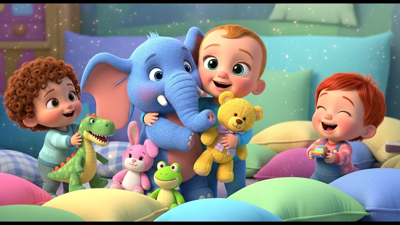 Cozy Blanket Fort Stories 🏰🌙🎶 Fun Kids Song | Imagination & Learning