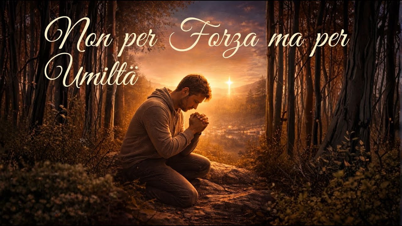 Non per Forza ma per Umiltà – Preghiera Cristiana di Abbandono e Fede