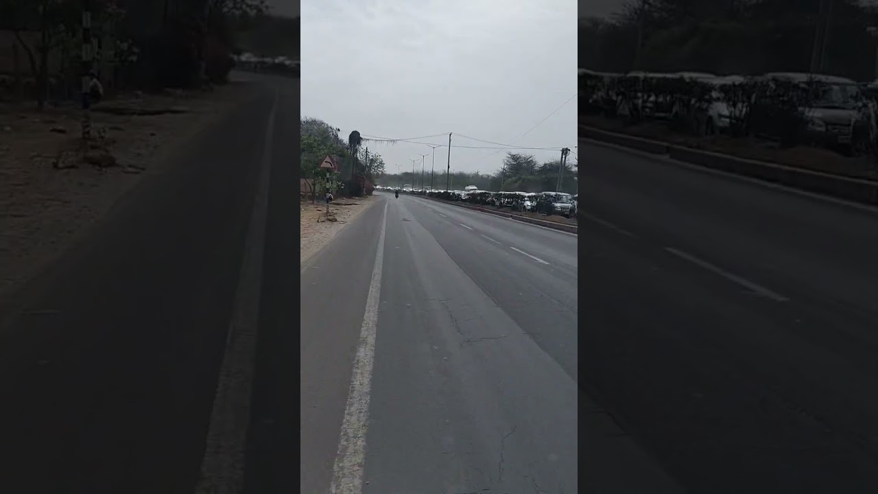 GFR road par subah ka jaam