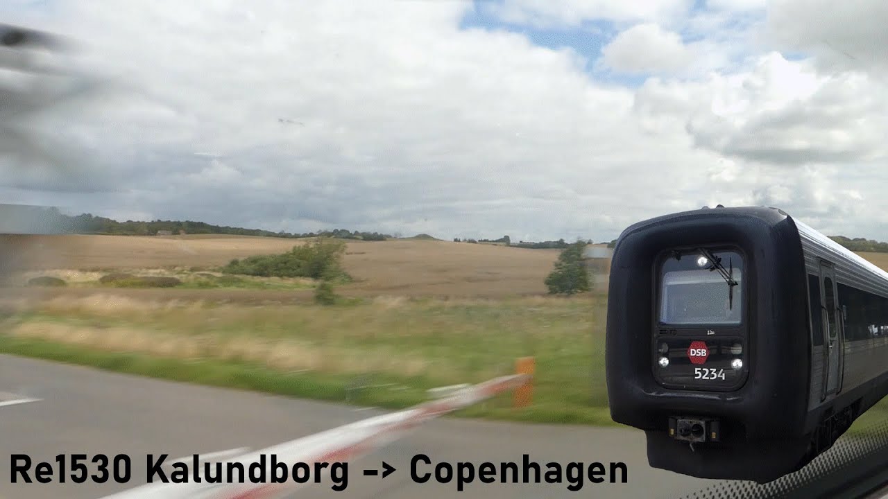 Mitfahrt im Re1530 von Kalundborg nach Kopenhagen