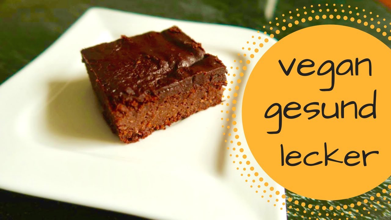 Saftige vegane Brownies mit Süßkartoffel - mal anders essen