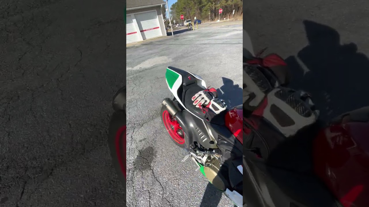 2018 Ducati Panigale 1299R Final Edition Exhaust Idle