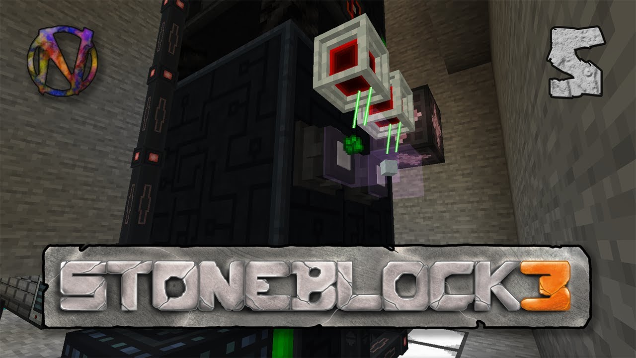 Stoneblock 3 - EP05 - All the Powah and Wither Milk