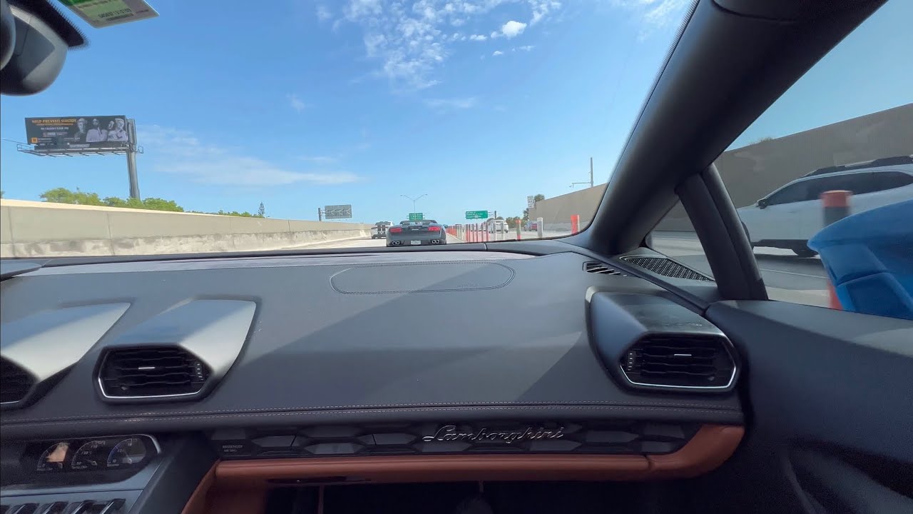 RAW POV: Huracan spider supercar rally with koenigsegg!