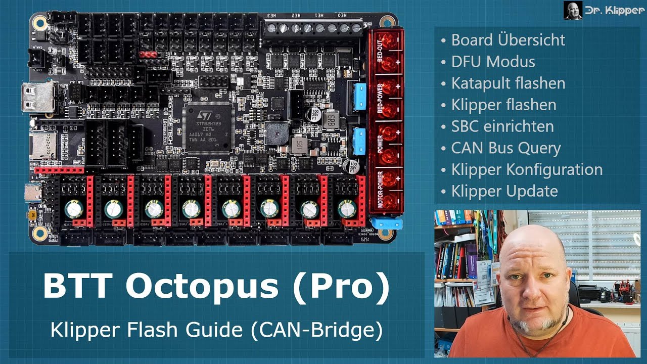 #148 - Flash Guide - BTT Octopus [Pro] (CAN-Bridge)