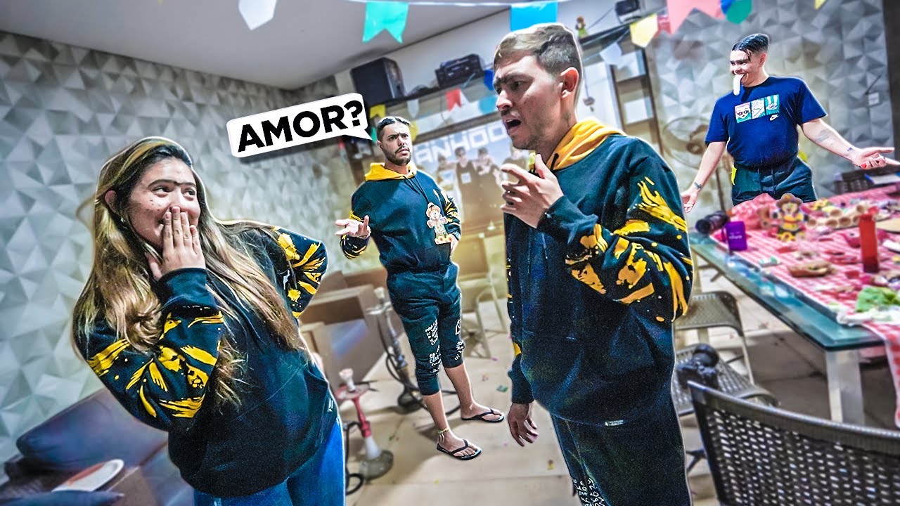 CHAMEI O RENAN DE AMOR E OLHA A REAÇAO DELE 🤭