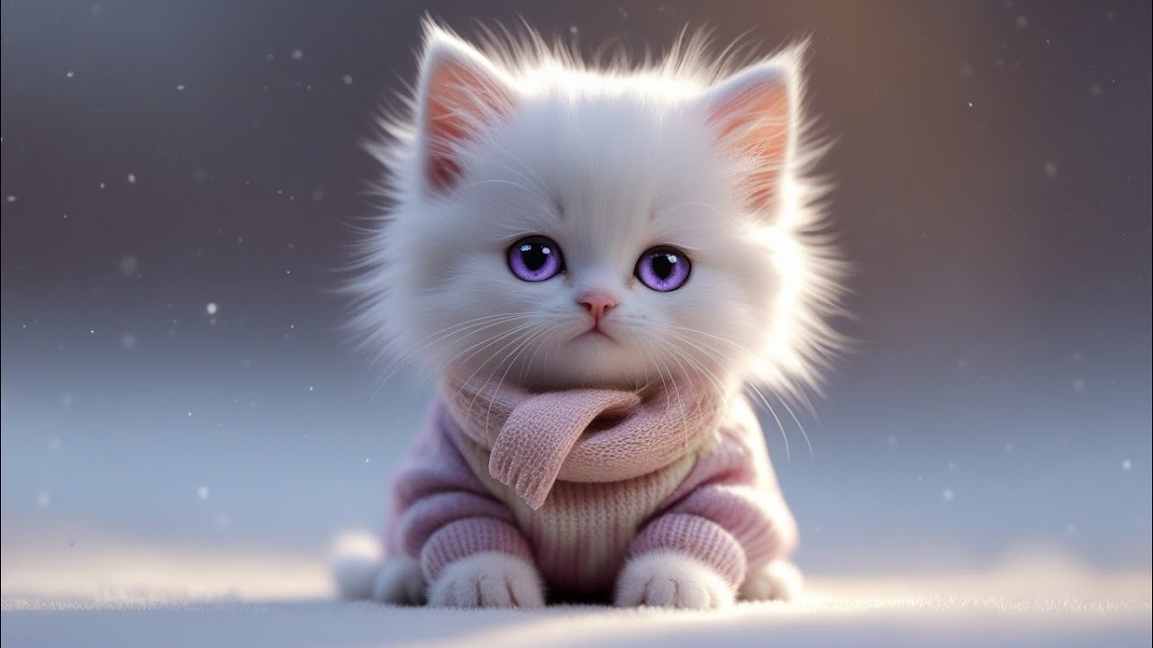 Эта миниатюрная кошечка просто очаровательна 🥰