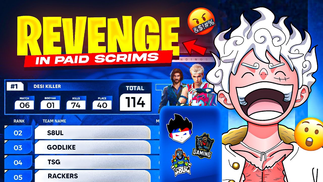 We Did A Blunder 😱 Teams Called Us Noob And Can We Took A Revenge? 😈 In Paid Scrims - Garena Free