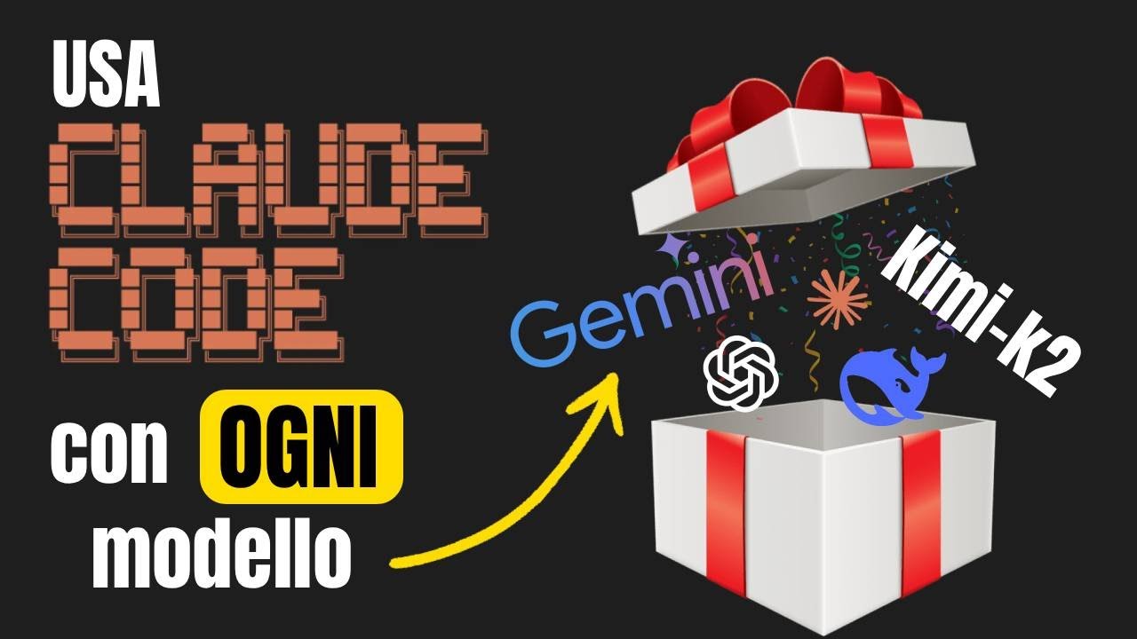 Claude Code SBLOCCATO: Usalo con QUALSIASI LLM in pochi minuti!