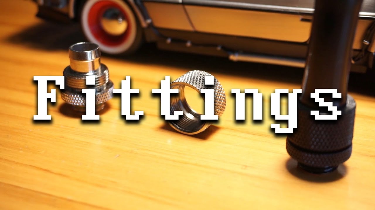 Tutorial sobre Water Cooling: Fittings / Conexões