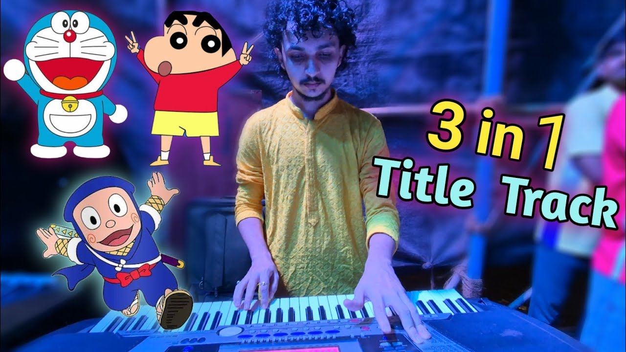 Ninja Hattori - Doremon - Shinchan Title Song | First Time On Banjo | MB Beats 2024 |