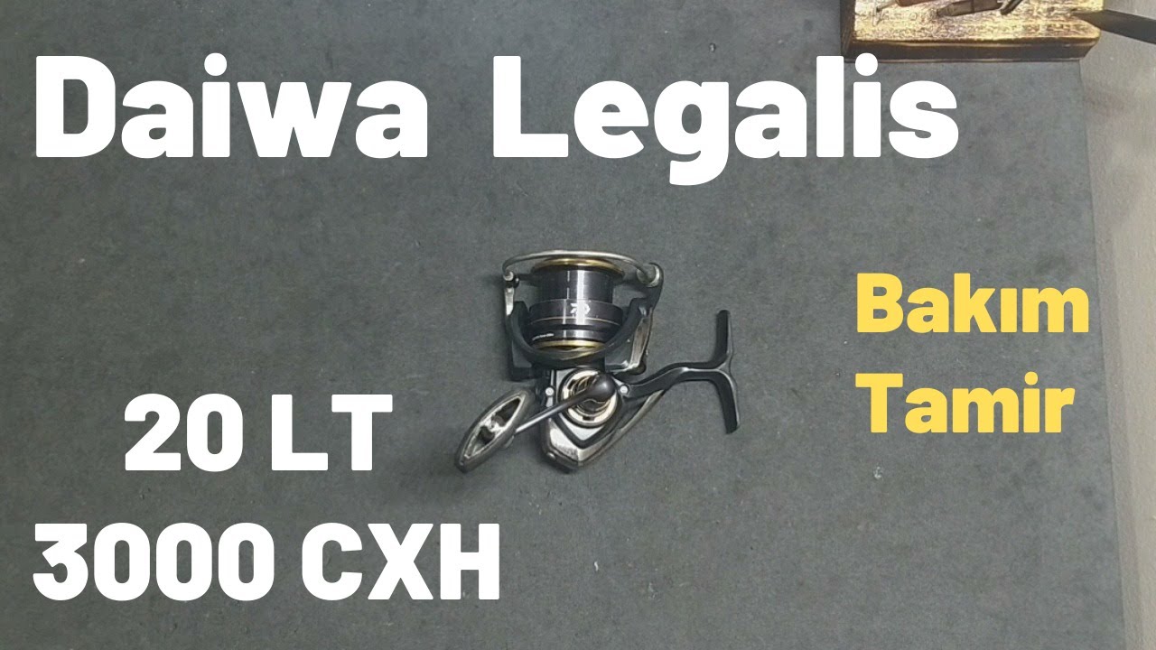 Daiwa Legalis 20lt Bakım Tamir | maintenance repair