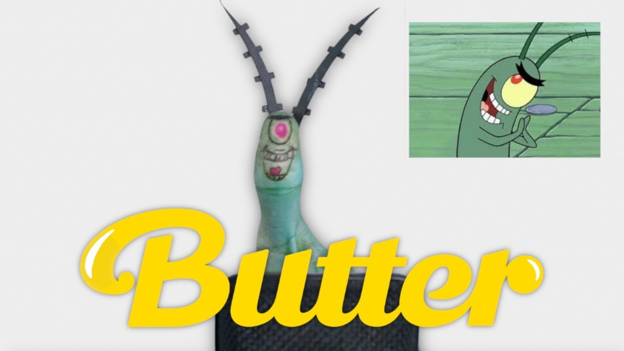 스폰지밥 캐릭터들이 부르는 Butter by. BTS (방탄소년단) | SpongeBob Squarepants impression