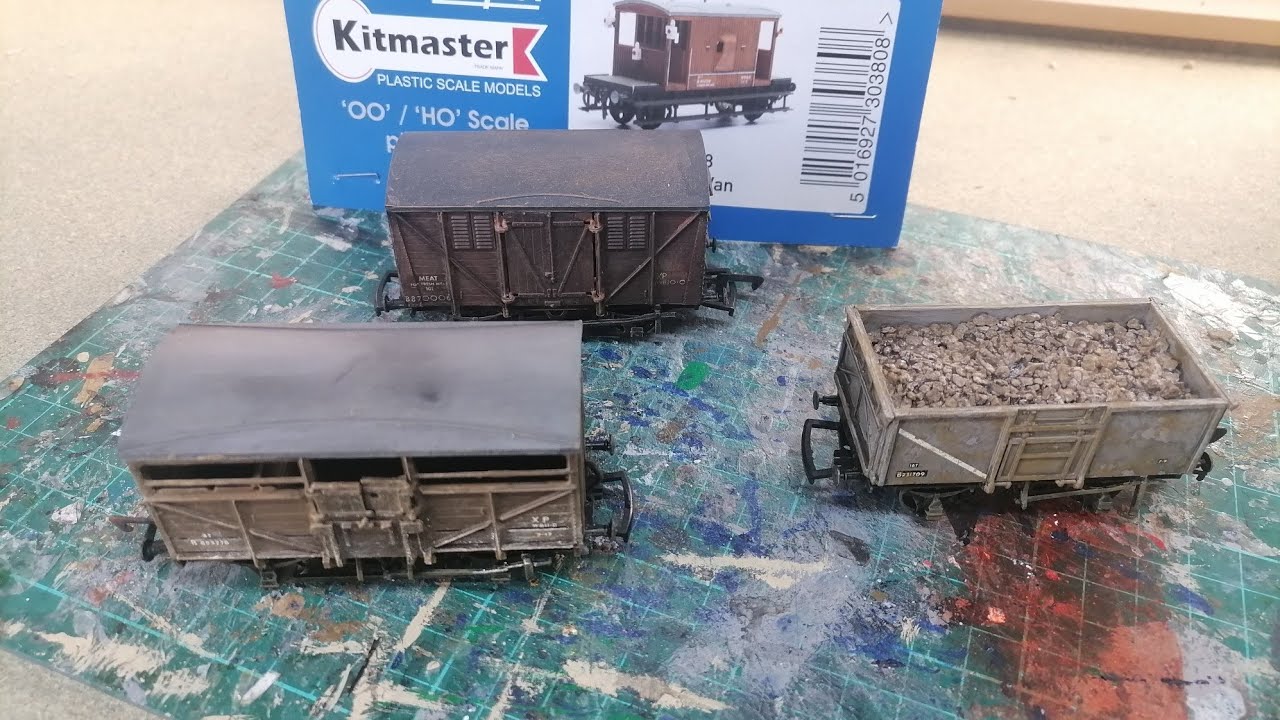 Dapol OO Gauge Wagon Kits, excellent value for money
