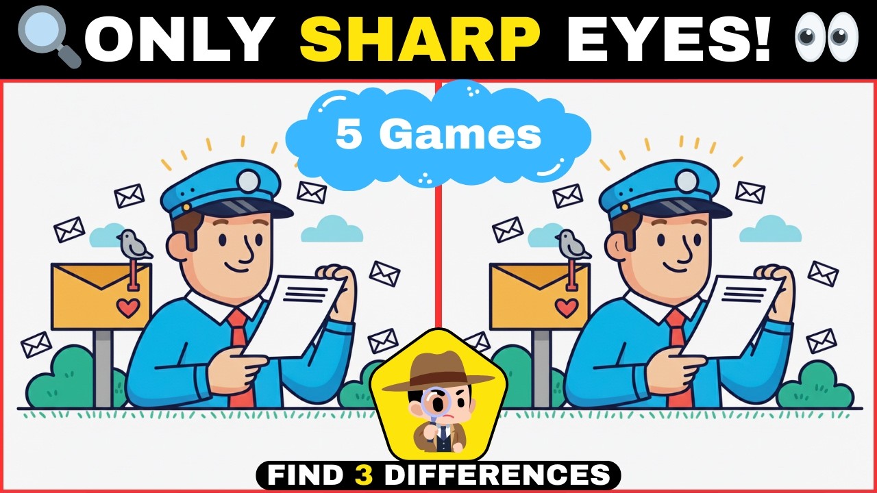 Find All 3 Differences in 90 Seconds? 🔍 👀🧠 #spotthedifference #funbraingame #dailychallenge