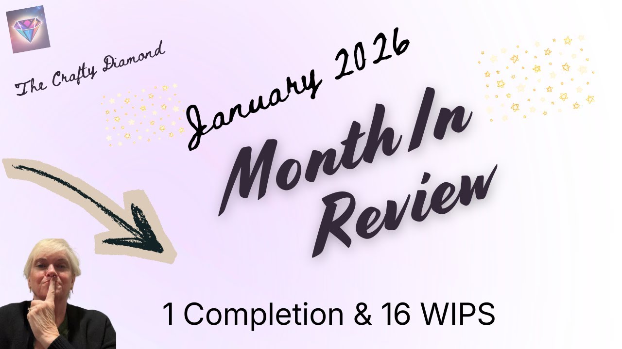 January 2026 Diamond Painting Month End Recap