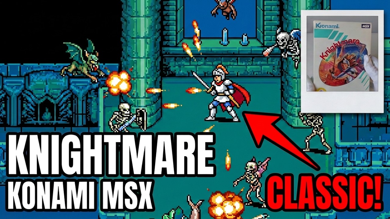 MSX | Konami | Knightmare | #msx #msx2  #konami #oldgame #knightmaregaming  #retrogaming #knightmare