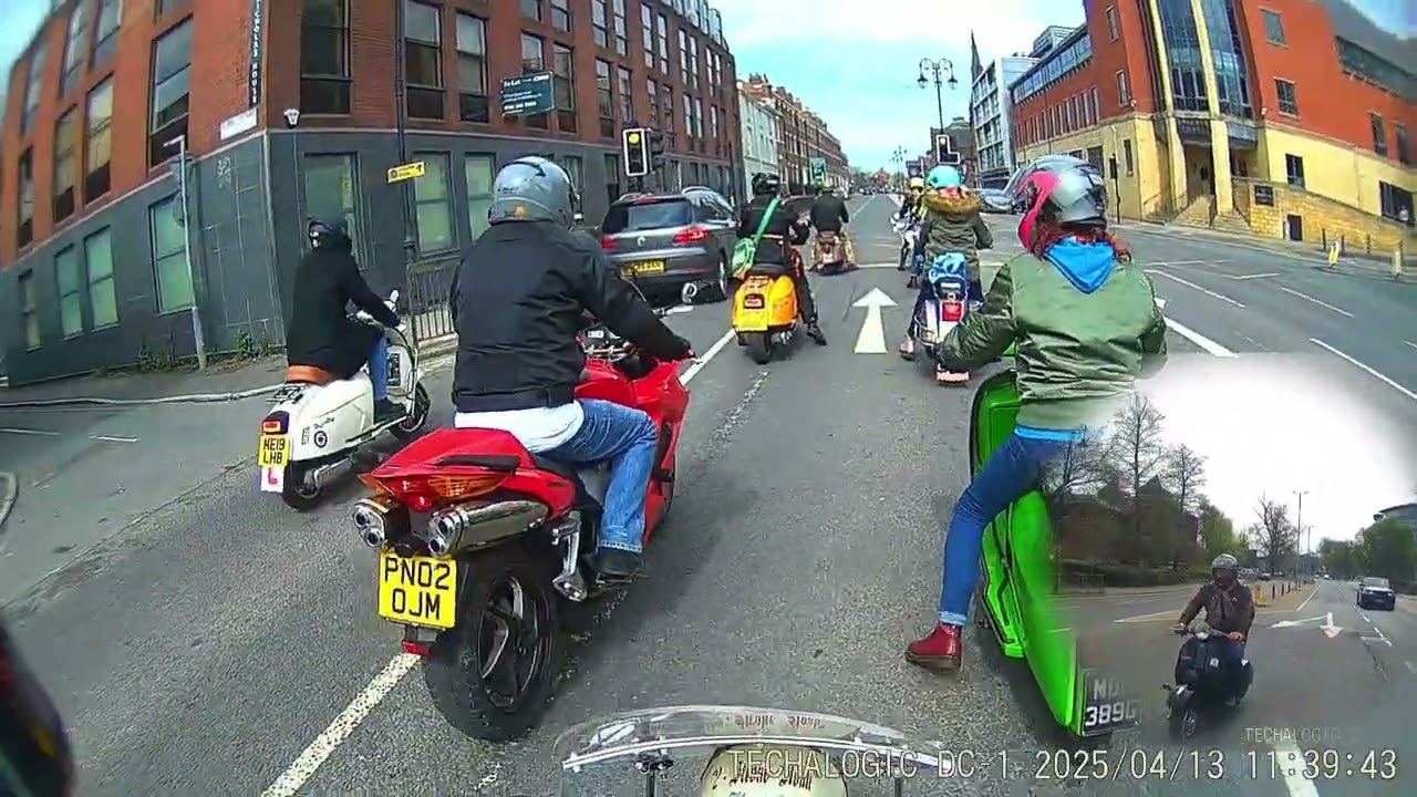 CHESTER SCOOTER CLUB EASTER EGG RUN 2025 LAMBRETTA VESPA ROYAL ALLOY