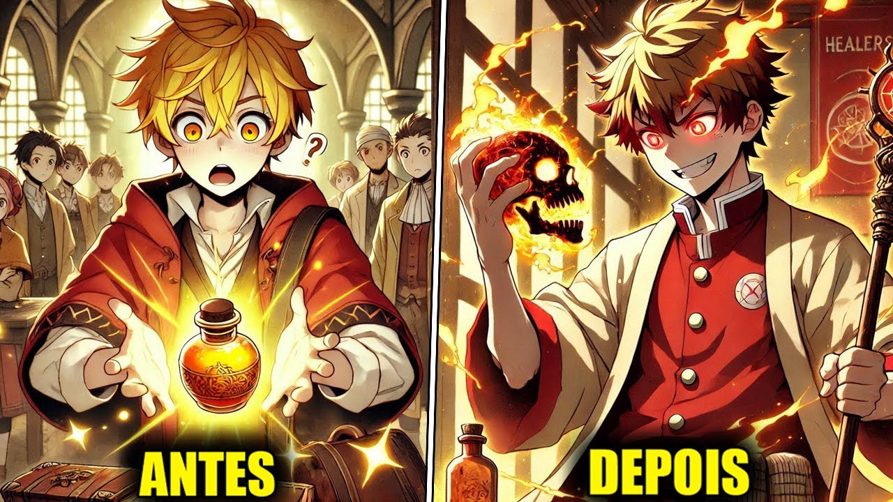 Todos pensavam que ele era fraco até que ele despertou as mais fortes habilidades de cura de nível S