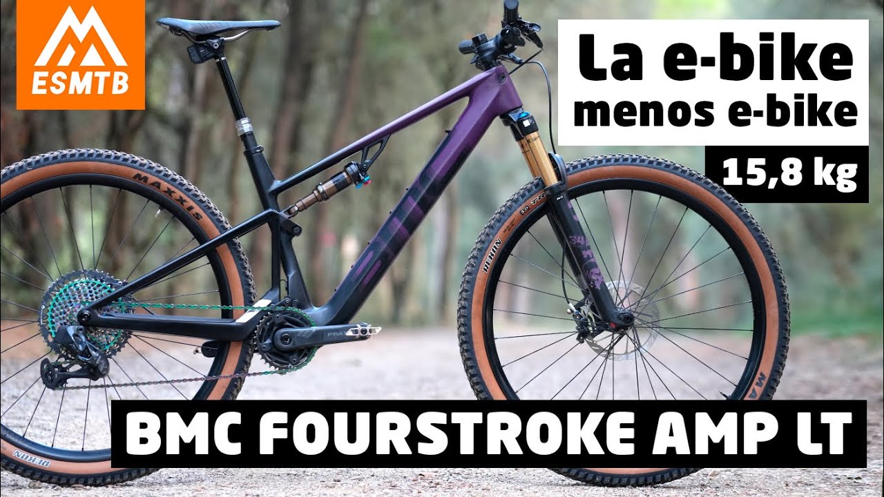 BMC Fourstroke AMP LT, así es una e-bike de 15 kg de serie