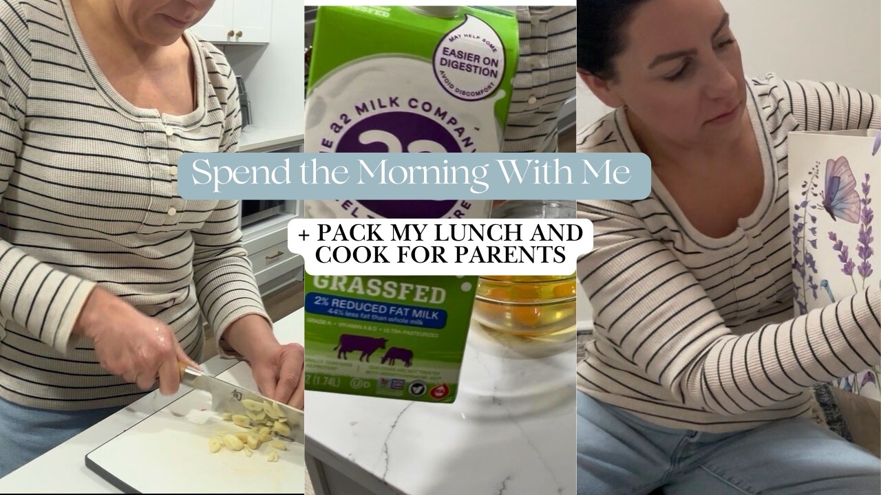 Spend the morning with me + Cook for parents