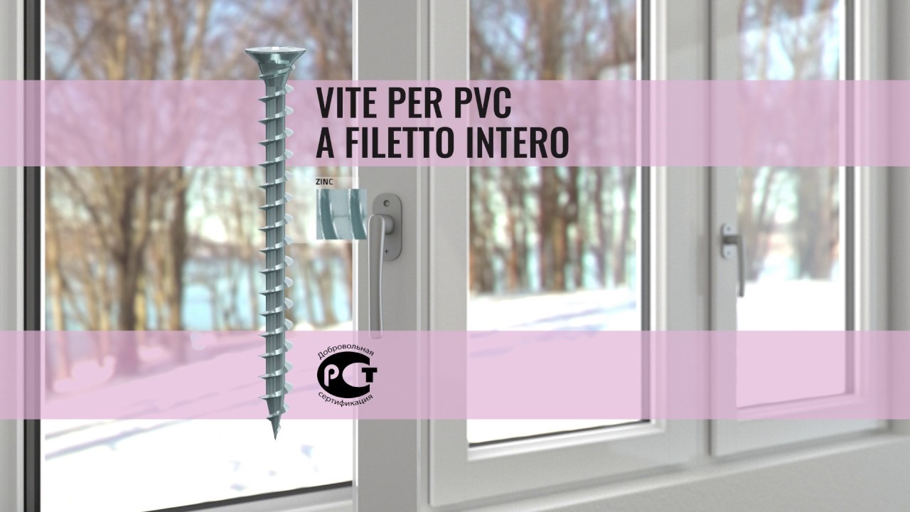 Ambrovit Tutorial - Viti per PVC TSPG PH tutto filetto